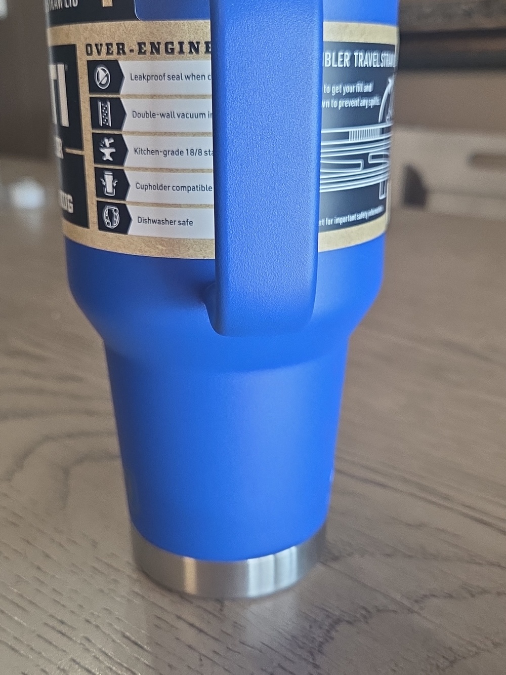 YETI Blue Rambler 30 oz Travel Mug - Picture 10 of 11
